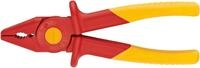 KNIPEX Greifzange aus Kunststoff isolierend mit Weichkunststoff-Zone f&uuml;r...