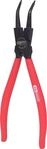 KS Tools 500.1038 Radlager-Sicherungszange, abgewinkelt, 240mm
