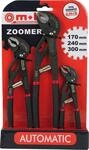 Peddinghaus Handwerkzeuge Wasserpumpenzangen-Set "Zoomer" 3 teilig, 6483030001