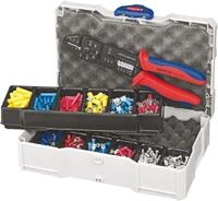 KNIPEX Crimp-Sortiment f&uuml;r Kabelverbinder 13-teilig 265 mm, 97 90 25