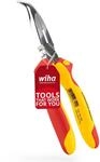 Wiha Flachrundzange Professional electric mit Schneide I ca. 40&deg; gebogene Form I VDE