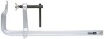 KS Tools 145.0311 Ganzstahl-Schraubzwinge mit Knebel, 120x250mm