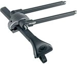 Elite FA003512003 Dach und Fahrradtr&auml;ger Portaruota, schwarz