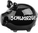 KCG Sparschwein Schwarzgeld klein | Keramik Sparschwein, Geldgeschenk zum...