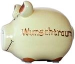 Sparschwein Company - Spardose Wunschtraum 12,5 x 9 x 9 cm | Keramik...