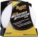 Meguiar's X3080EU Even Coat Applicator Pad, Mikrofaser-Auftragschwamm, 2er-Pack