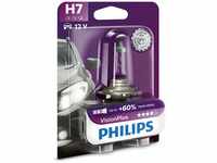 Philips 12972VPB1 VisionPlus +60% H7 Scheinwerferlampe 12972VPB1, Single Blister