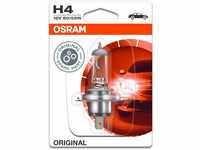 Osram ORIGINAL H4, Halogen-Scheinwerferlampe, 64193-01B, 12V PKW, Einzelblister...