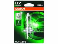 Osram ULTRA LIFE H7, Halogen-Scheinwerferlampe, 64210ULT-01B, Einzelblister (1