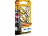 Philips 12499B2 Kugellampe Vision P21/5W Signallampe, 2er Blister,...