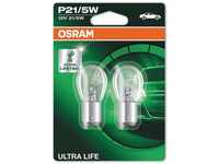 Osram Ultra Life P21/5W ,2 Stück (1er Pack) Halogen