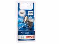 Bosch R10W Pure Light Fahrzeuglampen - 12 V 10 W BA15s - 2 Stücke