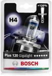 Bosch H4 Plus 120 Gigalight Halogen-Gl&uuml;hlampe f&uuml;r Auto-Scheinwerfer, 12 V 60/55 W,