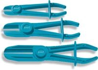 HAZET Abklemm-Zangen-Set 4590/3 I 3-teiliges Set I verstellbarer Arretierring mit
