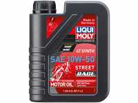 LIQUI MOLY Motorbike 4T Synth 10W-50 Street Race | 1 L | Motorrad 4-Takt-Öl 