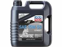 LIQUI MOLY Motorbike 4T 15W-50 Street | 4 L | Motorrad Synthesetechnologie...