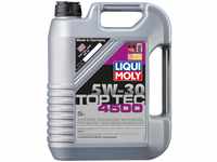 LIQUI MOLY Top Tec 4500 5W-30 | 5 L | Synthesetechnologie Motoröl | Art.-Nr.:...