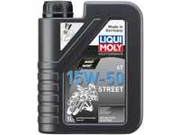 LIQUI MOLY Motorbike 4T 15W-50 Street | 1 L | Motorrad Synthesetechnologie...
