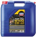 Liqui Moly Top Tec 4100 5W-40 | 20 L | Synthesetechnologie Motor&ouml;l | Art.-Nr.: 3702