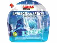 SONAX AntiFrost+KlarSicht IceFresh Gebrauchsfertig bis -20° C (3 Liter)...