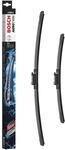 Bosch Aerotwin A555S Front-Scheibenwischer - Set mit 2 Ersatz-Scheibenwischern und