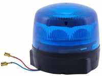 HELLA - LED-Rundumkennleuchte - RotaLED - 12/24V - blau - geschraubt - Kabel: 200mm -