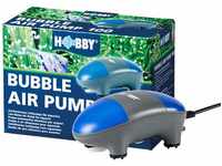 Hobby 00691 Bubble Air Pump 150 / 80 - 150 l, Aquarienluftpumpe, grau-blau