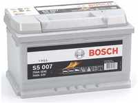 Bosch S5007 - Autobatterie - 74A/h - 750A - Blei-Säure-Technologie - für...
