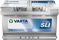 Varta F16 Blue Dynamic 580 400 074 3132, 12V 80Ah 740A/EN