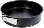 Dr. Oetker Springform &Oslash; 24 cm, Kuchenform mit Flachboden, runde Backform aus...