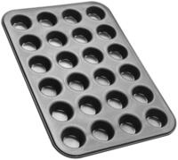 Zenker Black Metallic 24er Mini-Muffinform &ndash; Antihaftbeschichtet f&uuml;r perfekte