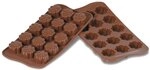 silikomart | SCG08 Silikonform f&uuml;r FLEURY Pralinen, antihaftbeschichtet, 1er Pack