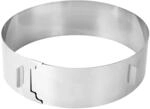 Zenker 7708 Tortenring mit 2 Griffen, patisserie, Silver