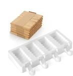 silikomart | GEL04M Silikonform f&uuml;r Speiseeis MINI TANGO, antihaftbeschichtet, 4