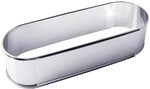 Lares Backform/Backrahmen oval, in Folie - Stollen- und Brotform - aus rostfreiem