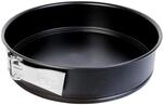 Dr. Oetker Springform &Oslash; 26 cm, Backform mit Flachboden, runde Kuchenform aus Stahl