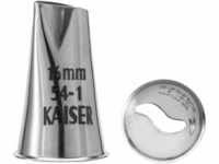 Original Kaiser Rosentülle 16 mm, Spritztülle, Edelstahl rostfrei, falz- und