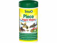 Tetra Pleco Veggie Wafers - Fischfutter für pflanzenfressende Bodenfische,