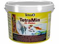 TetraMin XL Flakes - Fischfutter in Flockenform für größere Zierfische,