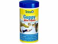 Tetra Guppy Mini Flakes Fischfutter - ausgewogenes, nährstoffreiches...