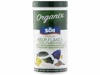 Söll 81912 Organix Super Kelp Flakes, 490 ml - Grünfutter | Fischfutter für