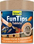 Tetra FunTips Tablets - an der Aquarium-Scheibe haftende Futtertabletten, optimal zum
