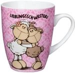 NICI 37220 Fancy Mug Tasse Lieblingsschwester, 1 St&uuml;ck (1er Pack)