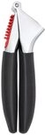 OXO Good Grips Knoblauchpresse mit integriertem Reiniger - Gro&szlig;e Kammer - Solide