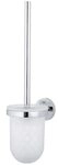 GROHE Essentials, Toilettenb&uuml;rstenset WC (Wandmontage, pflegeleicht, langlebig),