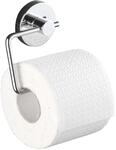 WENKO Toilettenpapierhalter ohne Bohren (Vacuum-Loc), WC-Rollenhalter zur