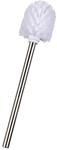WENKO WC-B&uuml;rste mit Edelstahlstiel Gl&auml;nzend&Oslash; 8 x 35 cm - Ersatz-Toilettenb&uuml;rste,