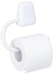 WENKO Toilettenpapierhalter Pure, Kunststoff (ABS), 17.5 x 15.5 x 3 cm, Wei&szlig;