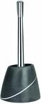 Spirella Etna WC B&uuml;rste Toilettenb&uuml;rste in Steinoptik aus Polyresin 17x13x19cm Grau