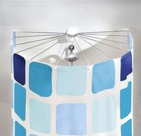 Kleine Wolke 3325100000 Dusche Aufh&auml;ngevorrichtung Artikel Big Spider, 94 x 71 cm,